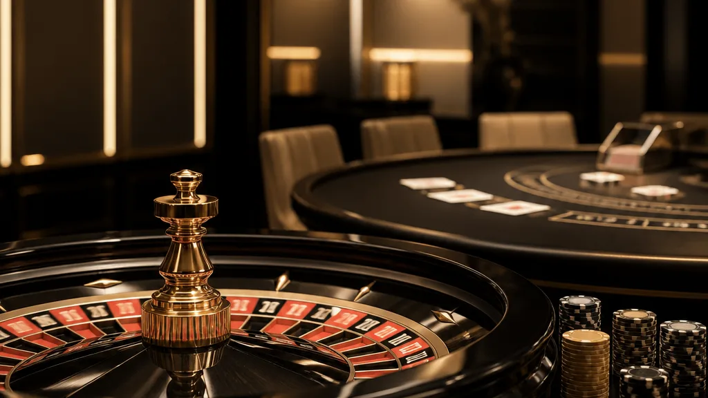 GAMRFIRST Spielbereiche mit Slots und Tischspielen